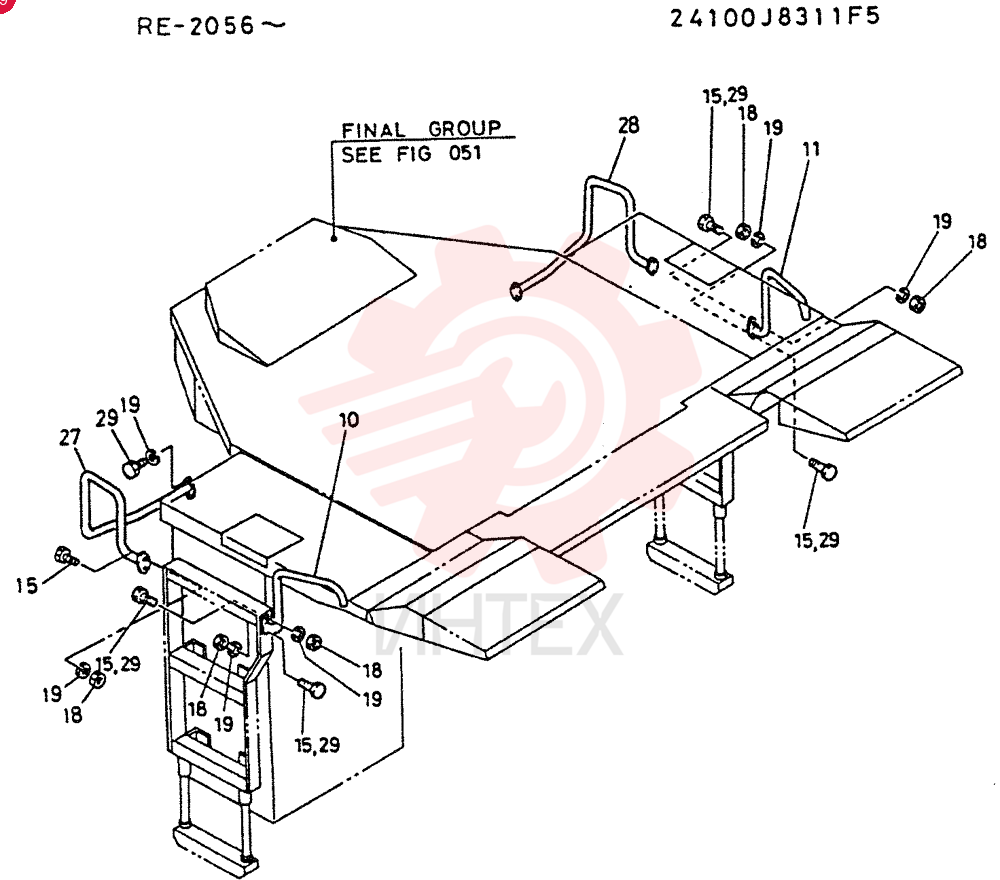 HANDRAIL   GROUP 24100J8311F5