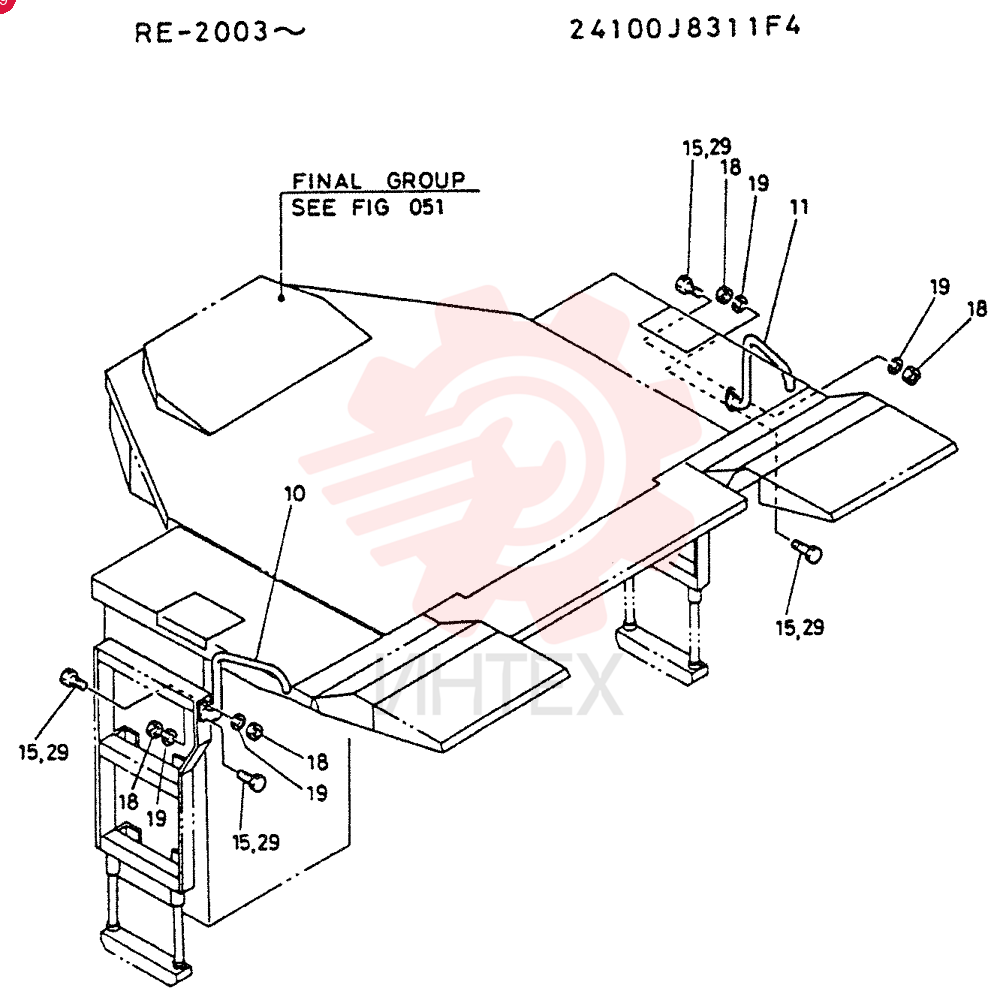 HANDRAIL   GROUP 24100J8311F4