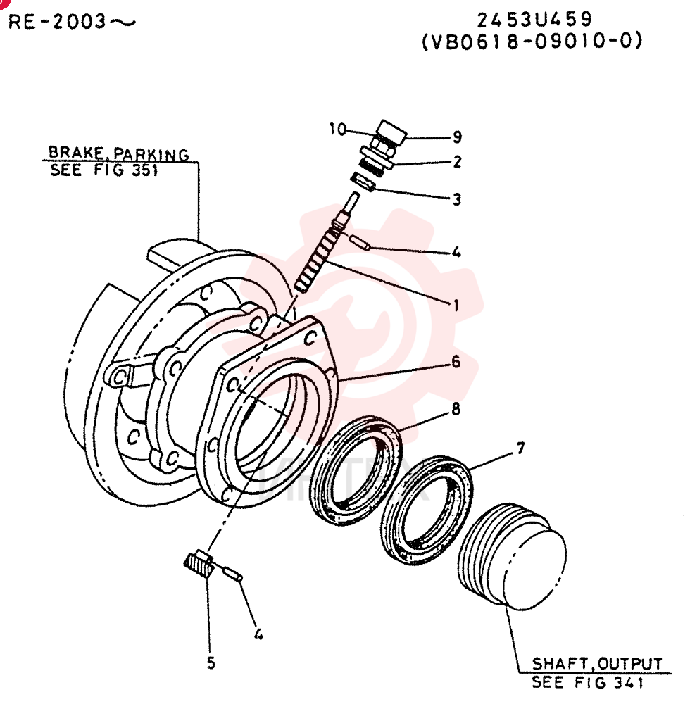 HOUSING   ASSY 2453U459