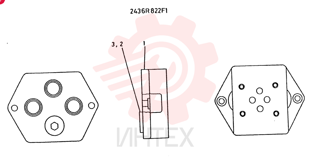 PLATE ASSY SUB 2436R822F1