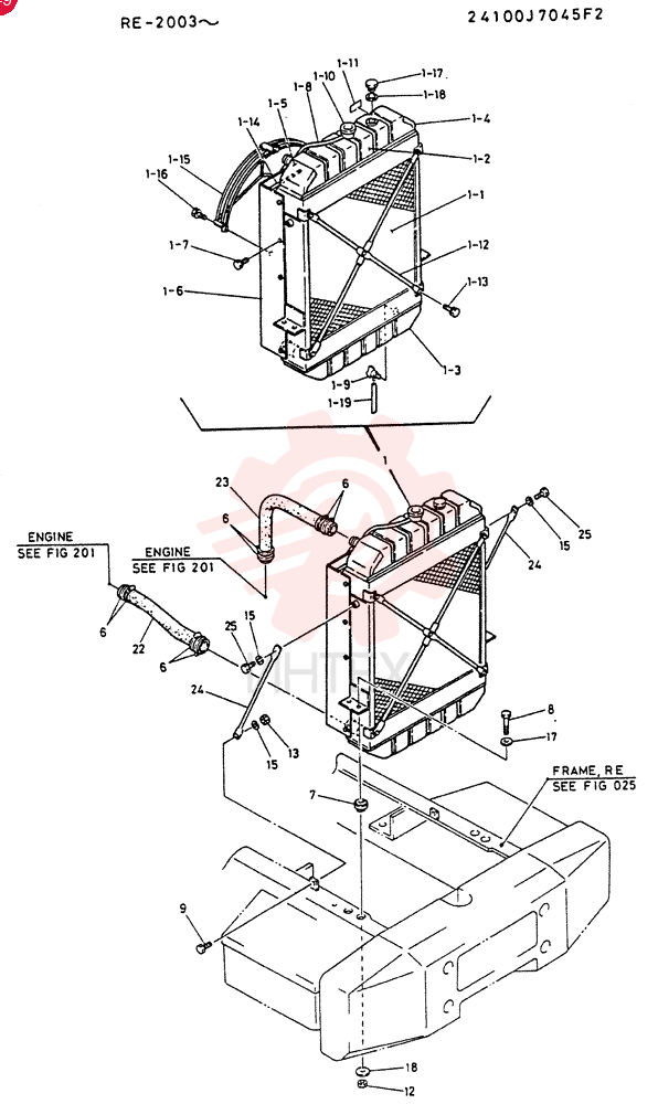 RADIATOR GROUP 24100J7045F2