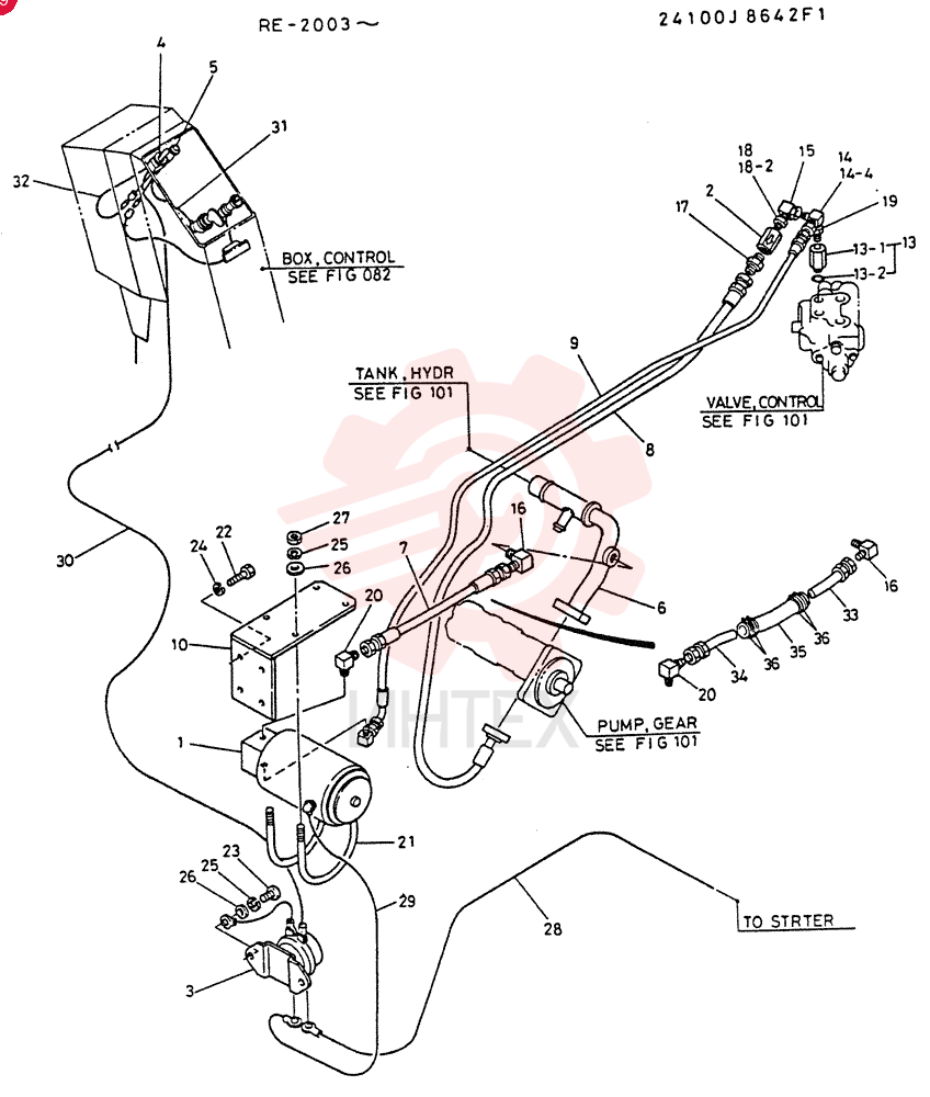 UNIT,  EMEG.STEERING 24100J8642F1