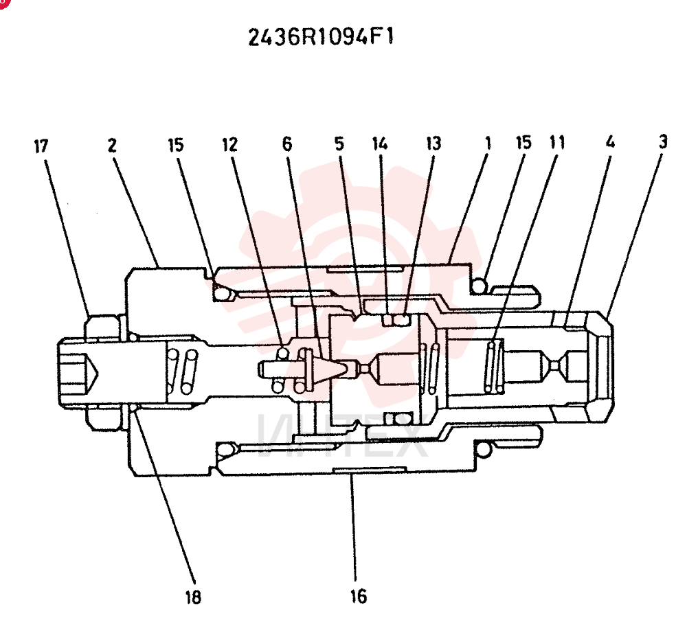 VALVE  ASSY, RELIEF 24341U094F1