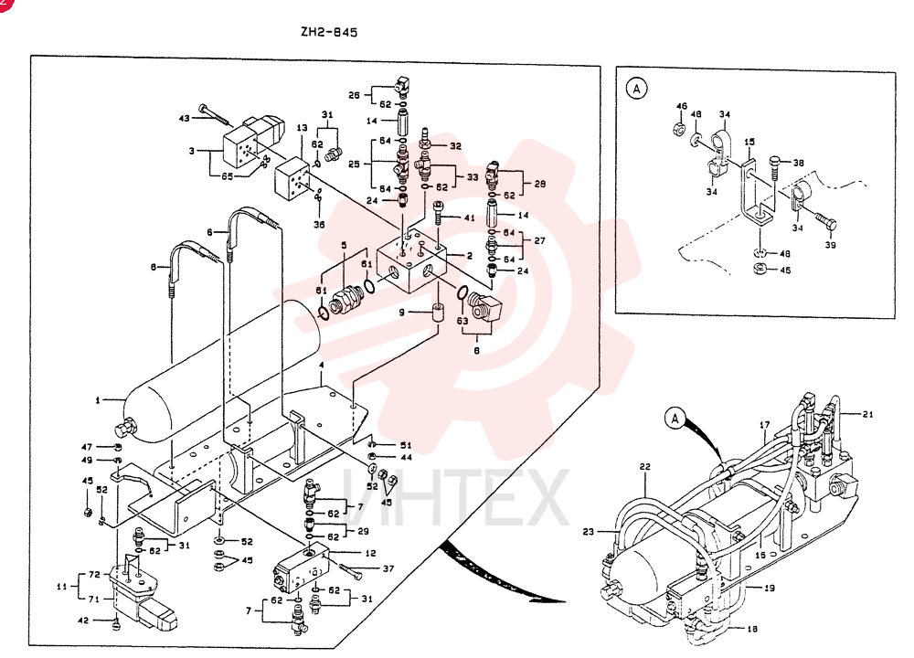ACCUMULATOR ASSY  2201-  to