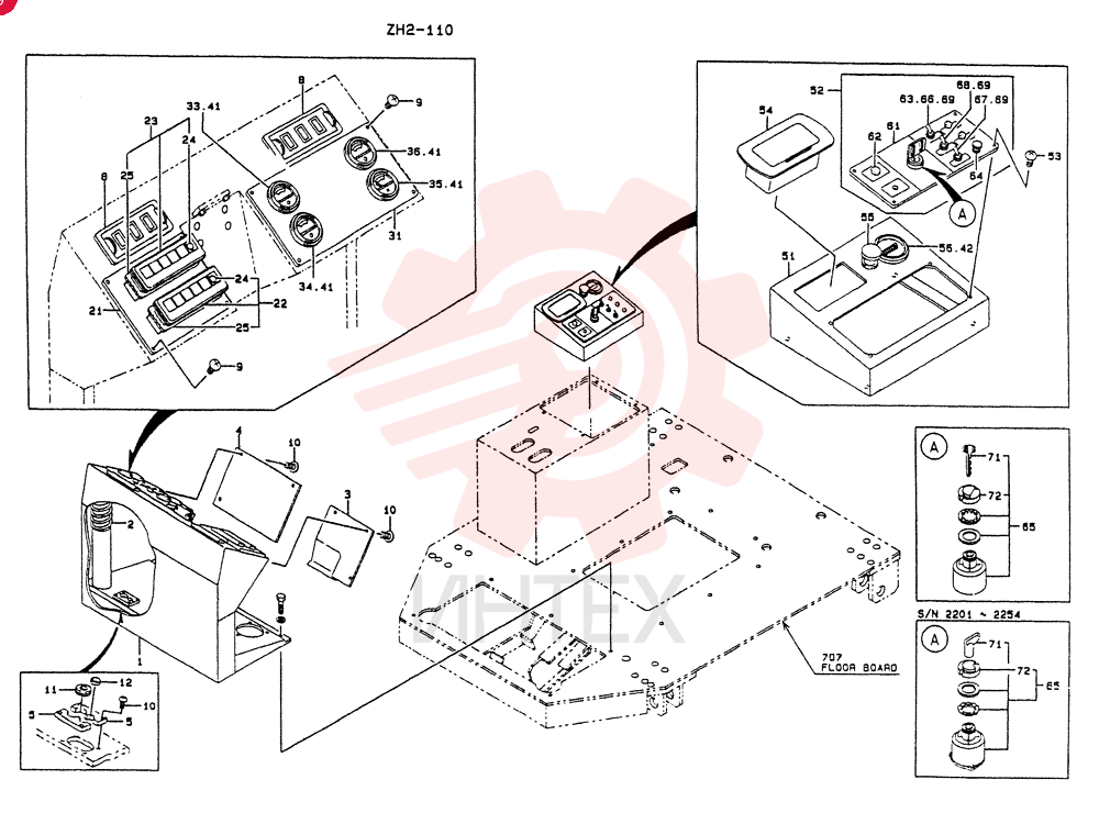 BOARD,OPERATION, Start Serial: 2201-