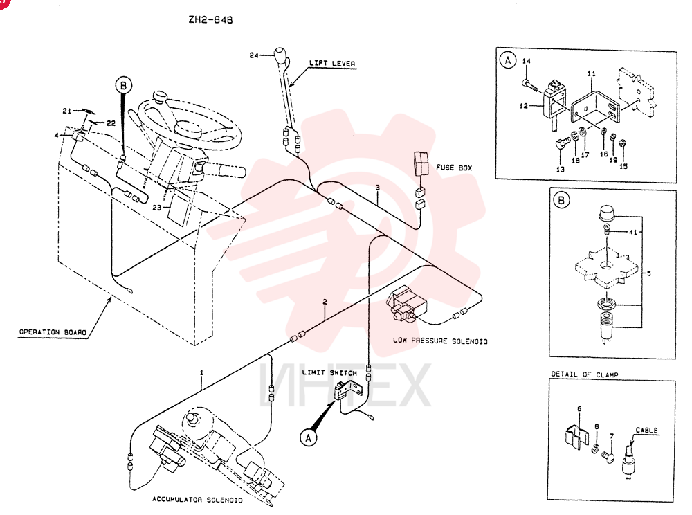 CABLE ASSY, Start Serial: 2201-