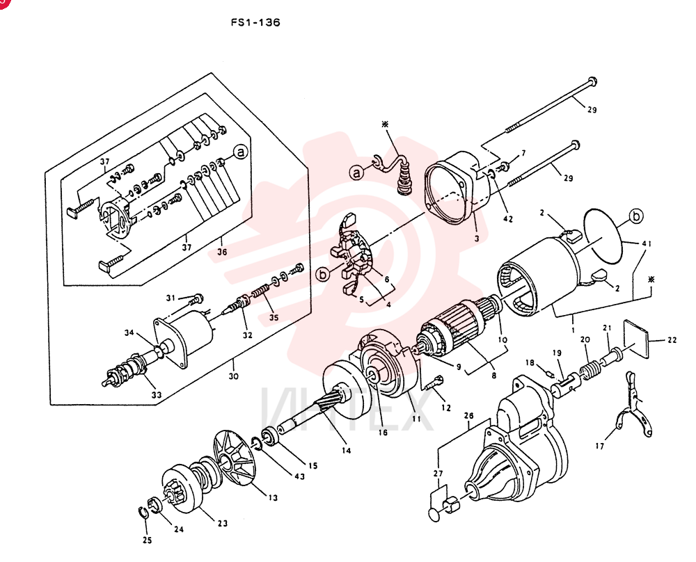 STARTER MOTOR 281001870