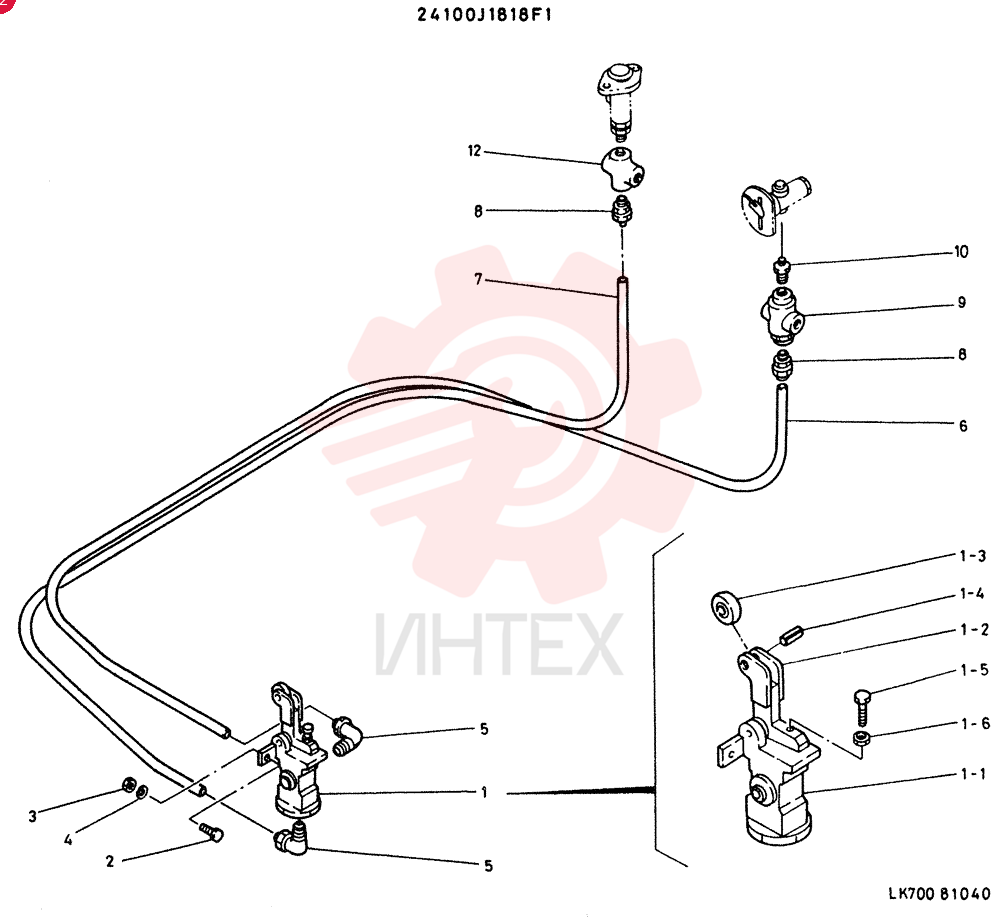 AIR-LINES, PARKING 24100J1818F1