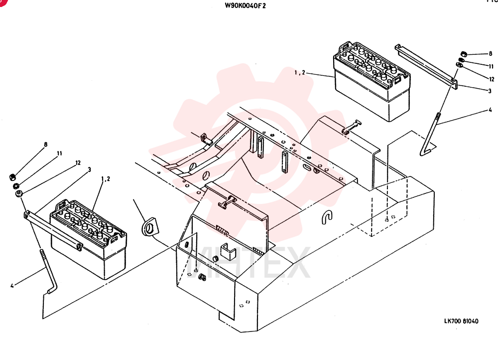 BATTERY GROUP W90K0040F2