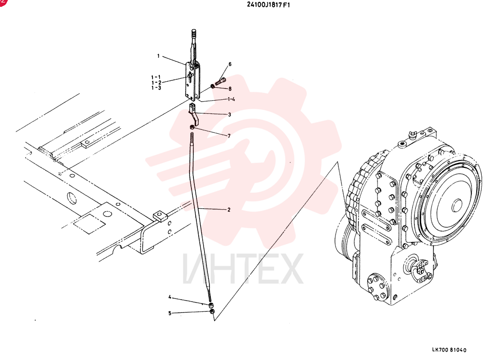 CONTROL GROUP, BRAKE 24100J1817F1
