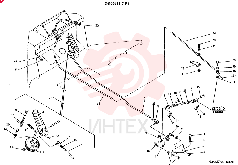 CONTROL GROUP, ENG. 24100J3317F1