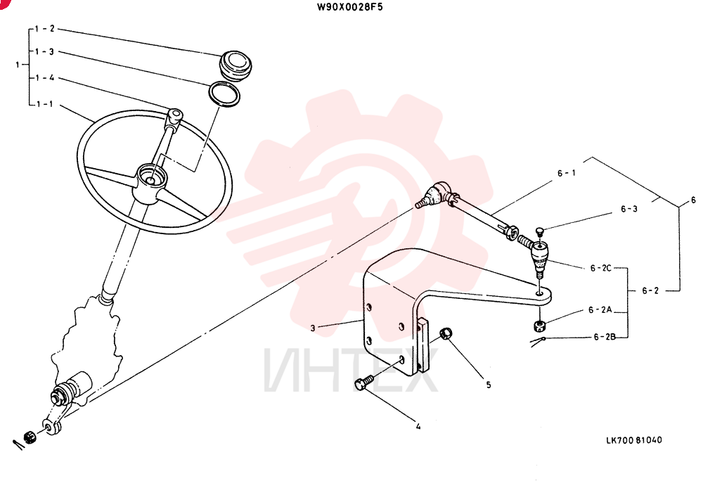 CONTROL GROUP, STEER W90X0028F5