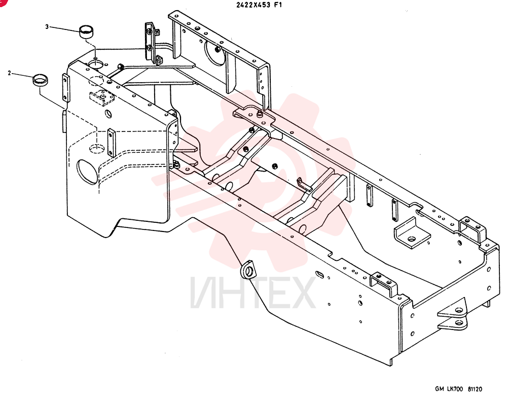 FRAME R.E 2422X453F1