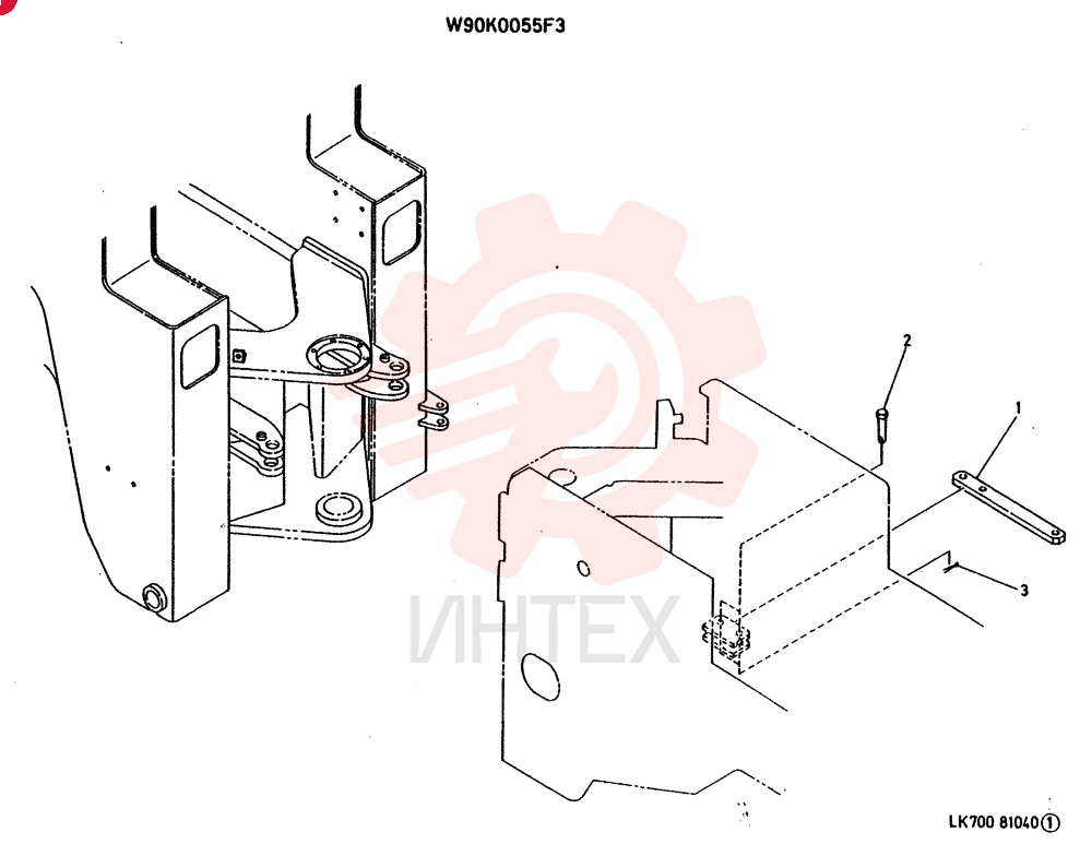 STOPPER GROUP, FRAME W90K0055F3