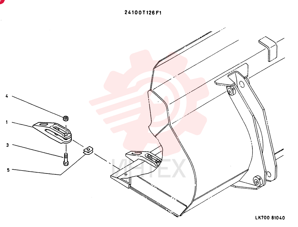 TOOTH 24100T126F1