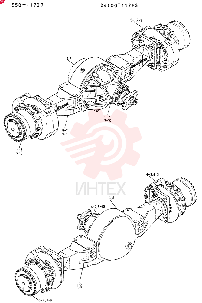 AXLE   GROUP 24100T112F3