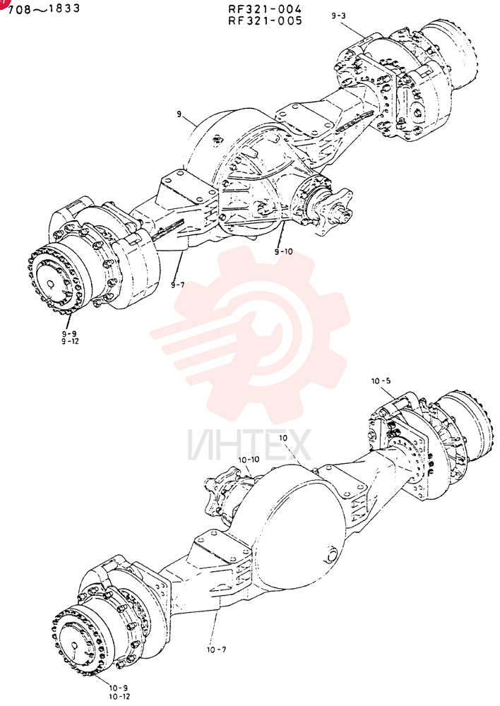 AXLE GROUP RF321-004