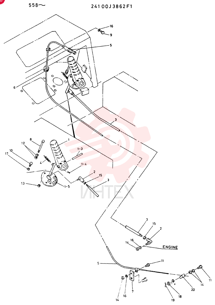 CONTROL GROUP, ENG. 24100J3862F1