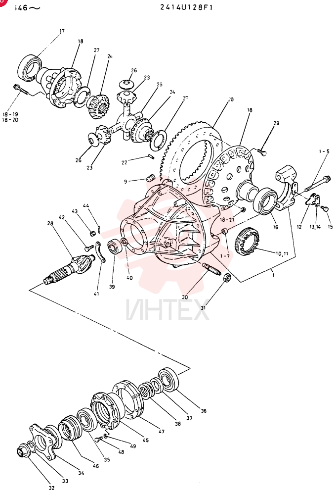 DIFFERENTIAL 2414U128F1