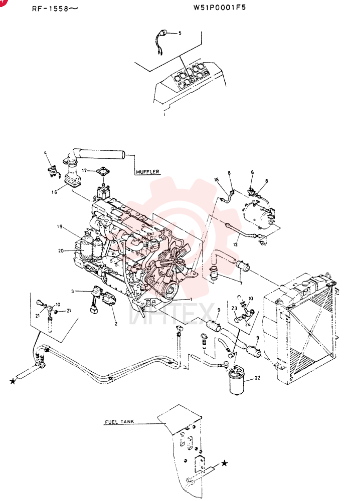 ENGINE W51P0001F5