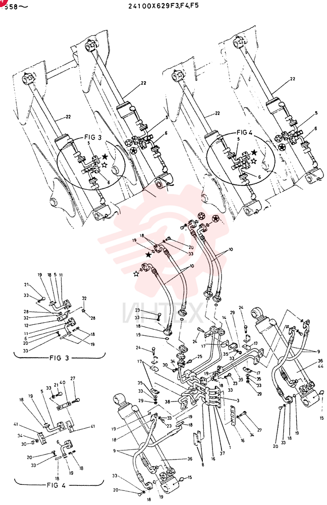 HYDR LINES, FR., Serial Range: RF.155B-RF.1597