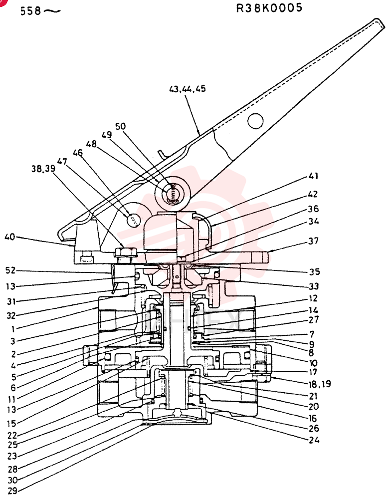HYDRAULIC VALVE R38K0005