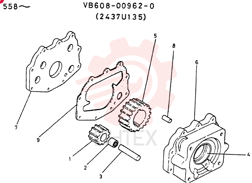 PUMP VB608-00962-0