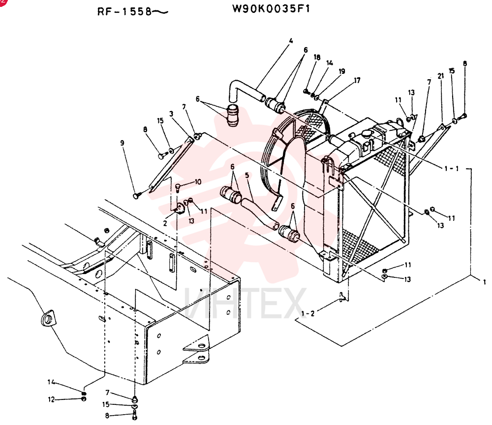 RADIATOR GROUP W90K0035F1