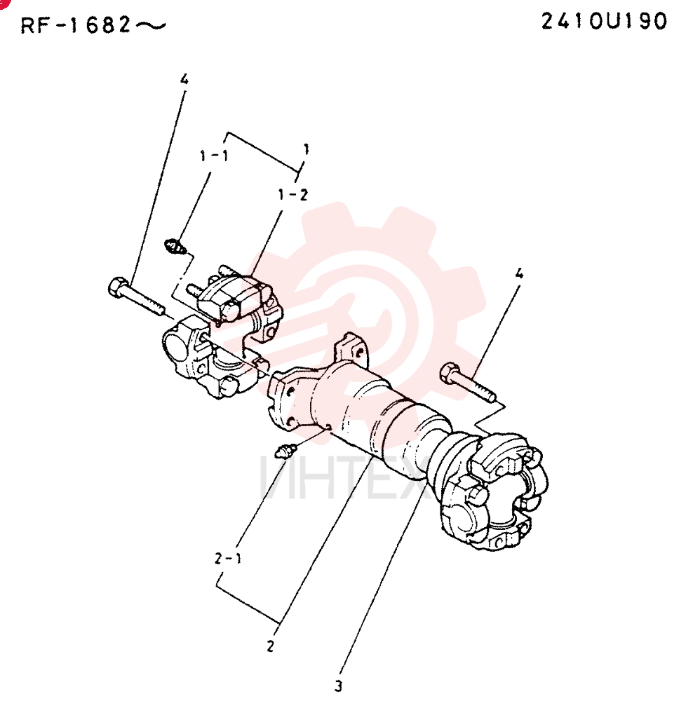 SHAFT 2410U190