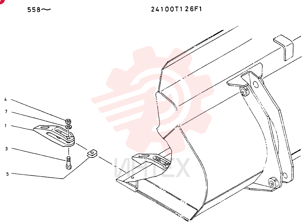 TOOTH 24100T126F1