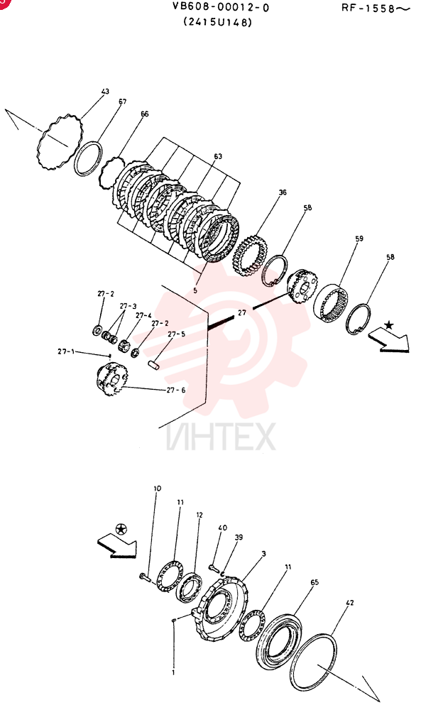 TRANSMISSION VB608-00012-0 (2)