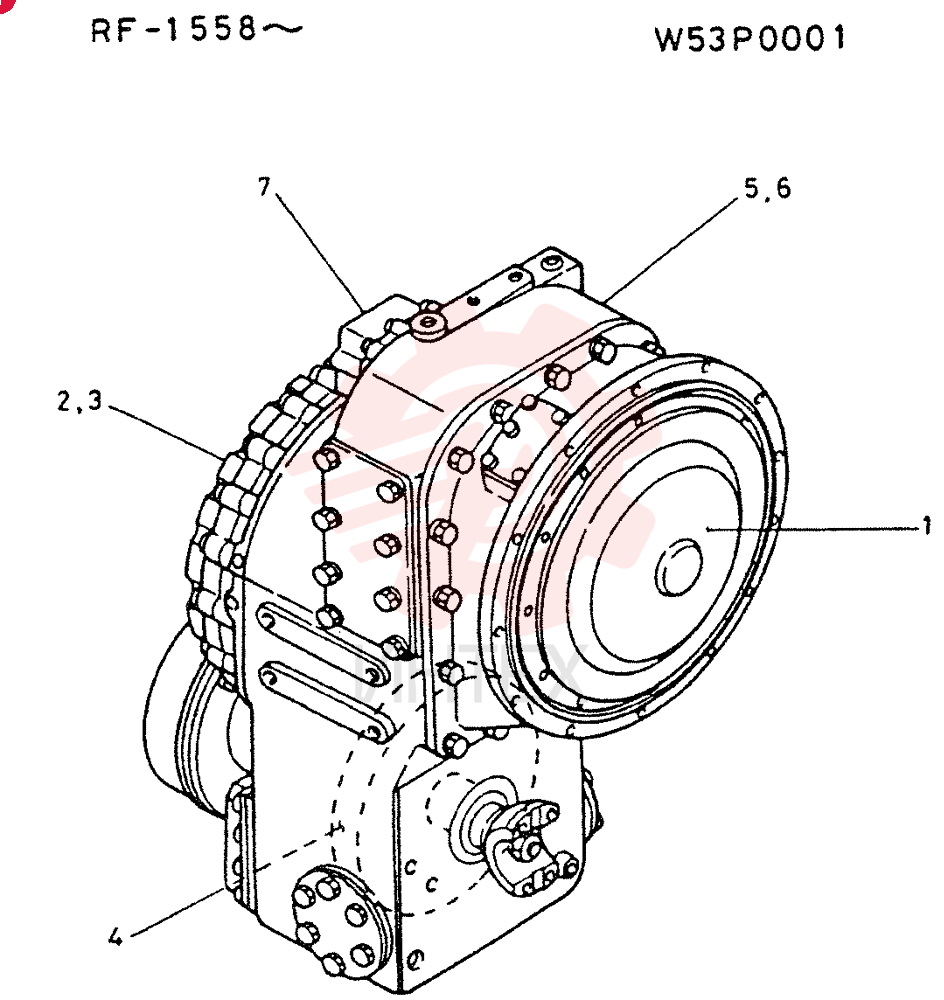 TRANSMISSION W53P0001