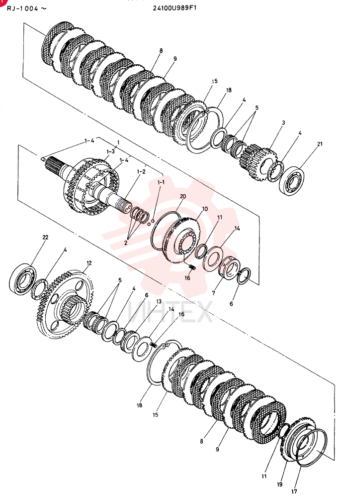 CLUTCH 24100U989F1