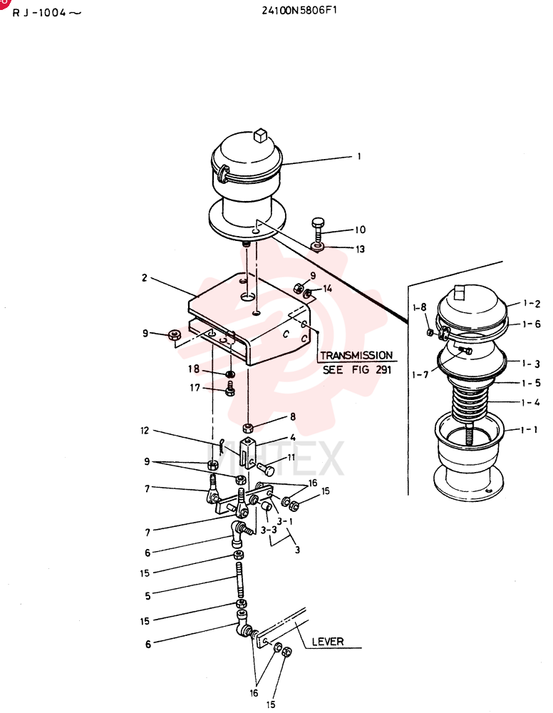 CONTROL GROUP, BRAKE 24100N5806F1