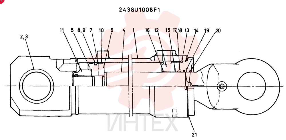 CYLINDER 2438U1008F1