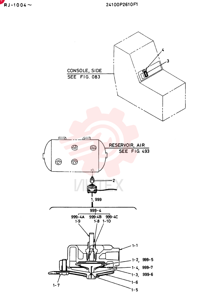 DRAIN ASSY, AUTO 24100P2610F1