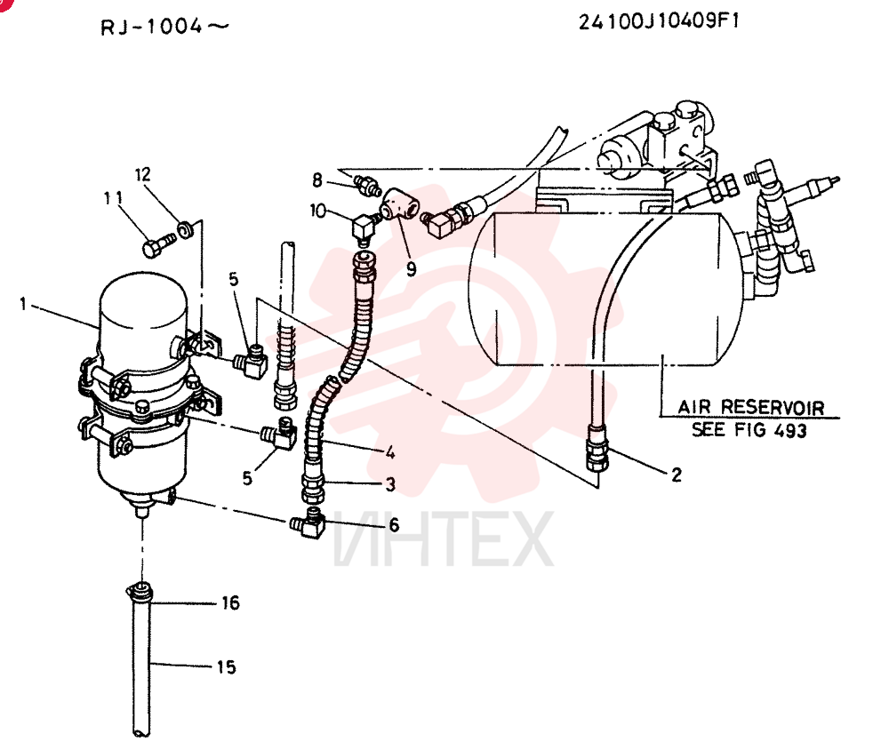 DRYER GROUP, AIR 24100J10409F1