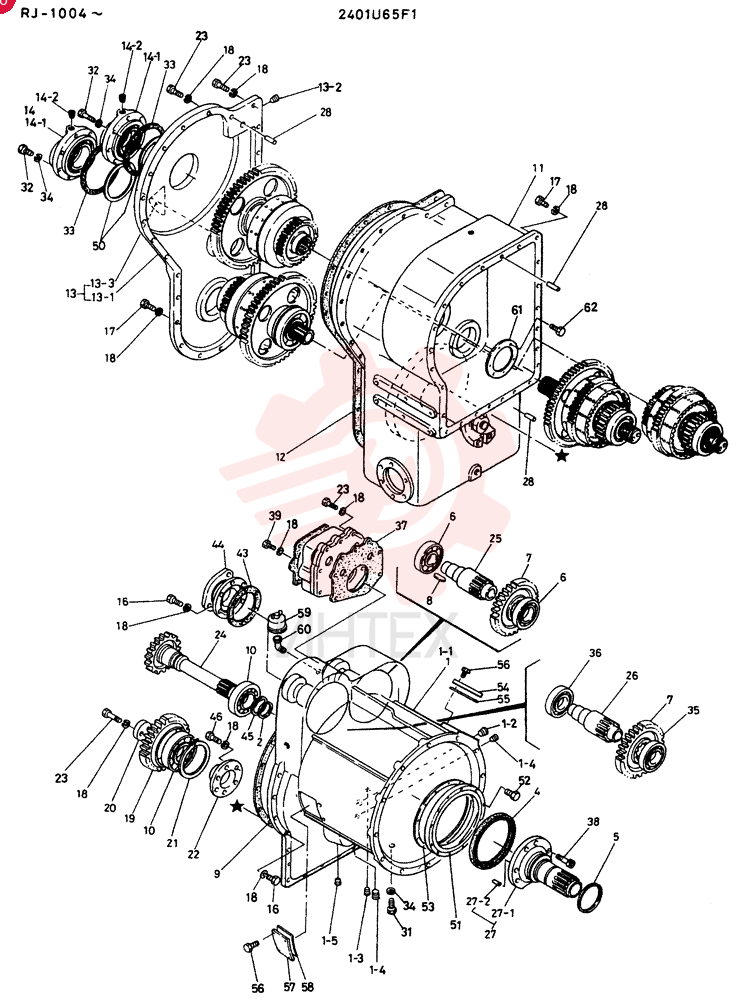 GEAR ASSY 2401U65F1