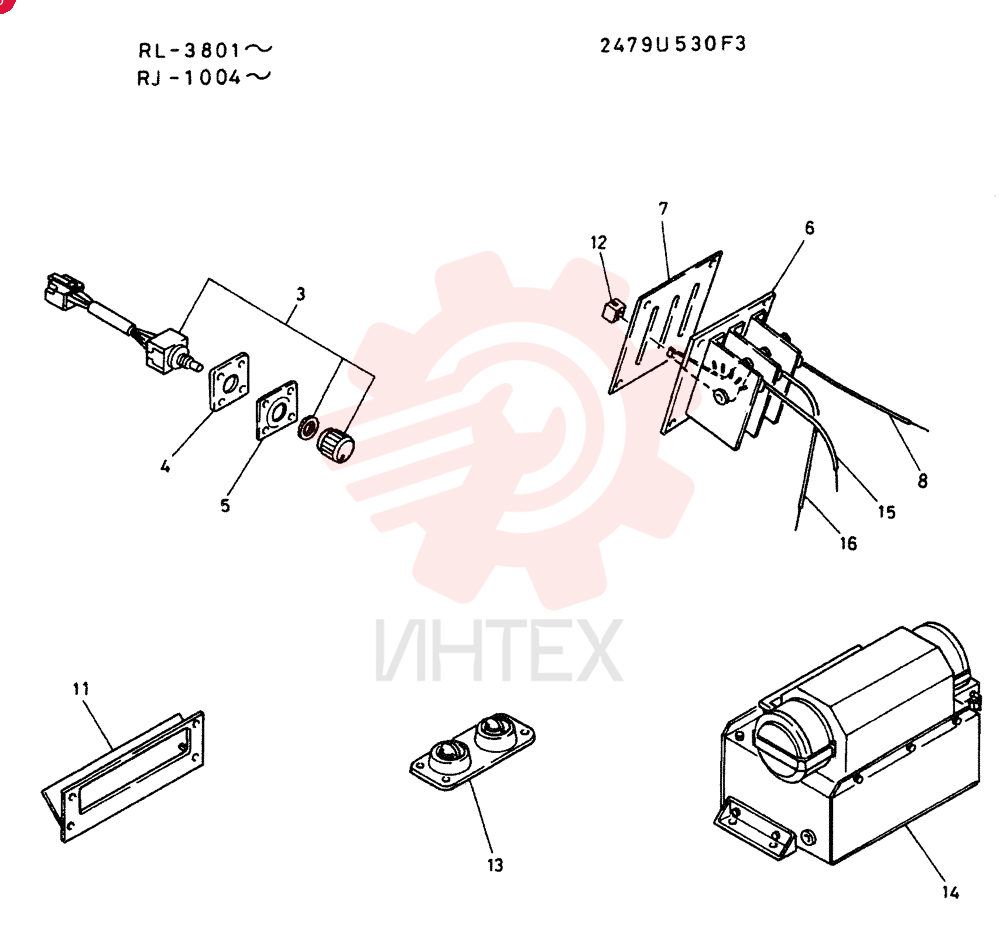 HEATER ASSY 2479U530F3