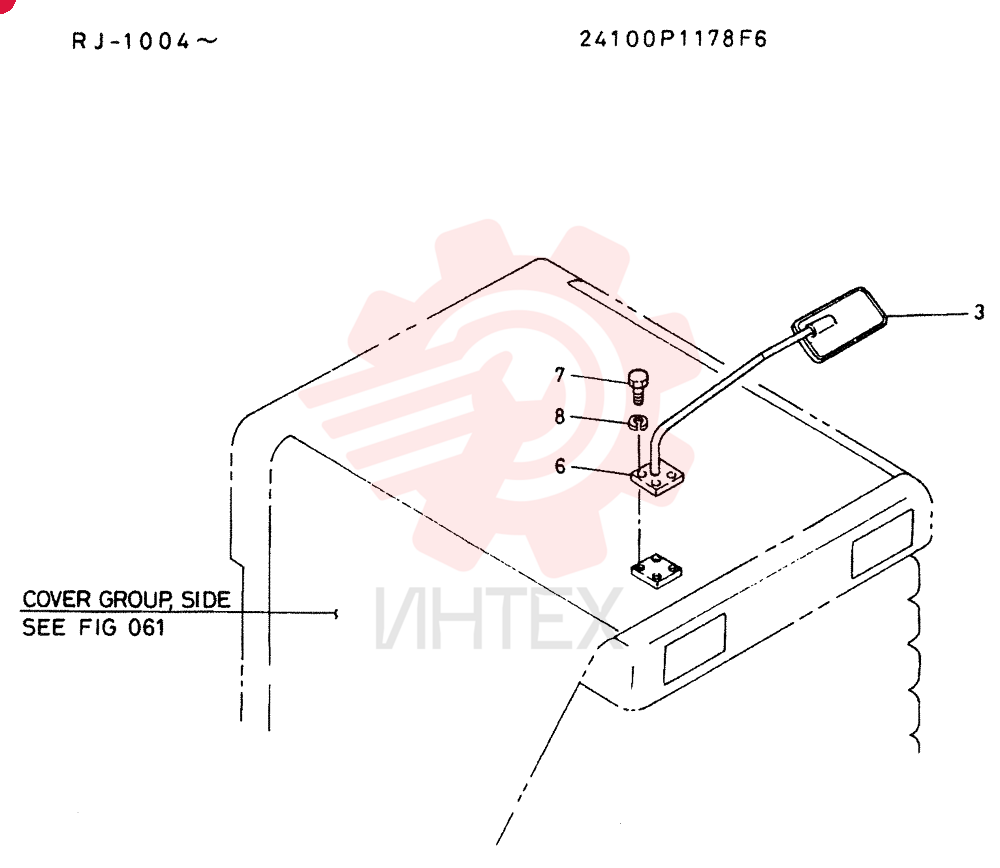 MIRROR GROUP, UNDER 24100P1178F6