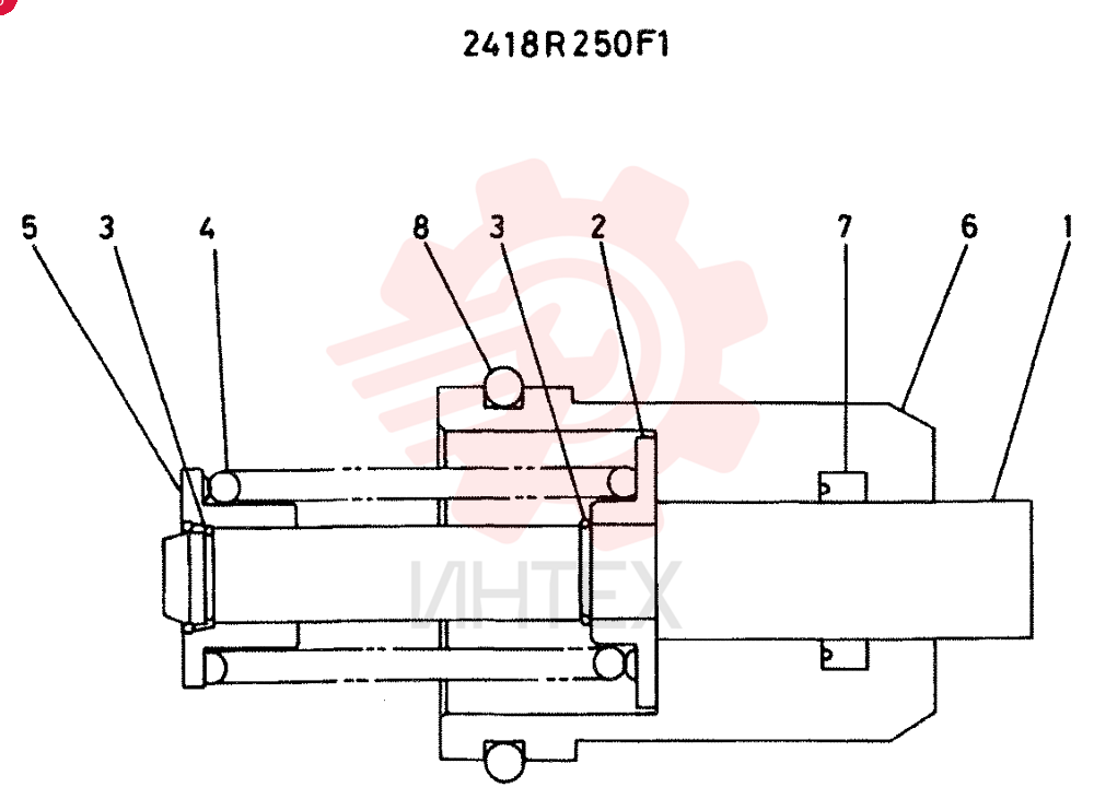 PLUNGER ASSY 2418R250F1
