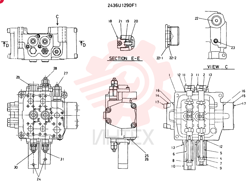 VALVE 2436U1290F1