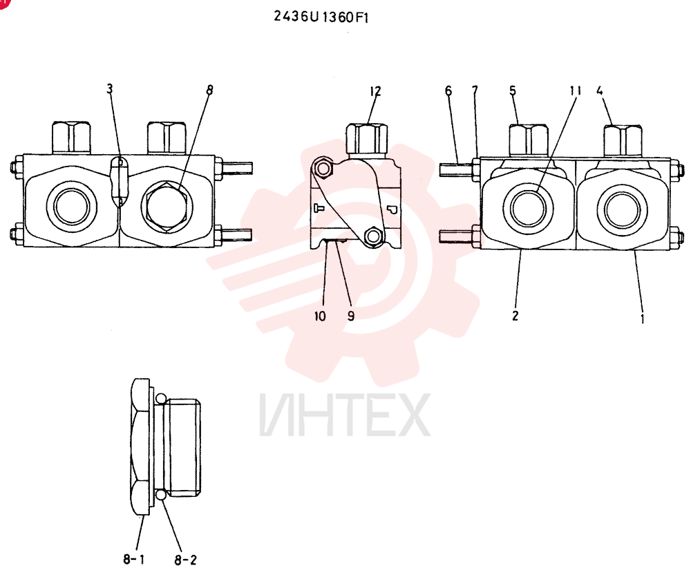 VALVE PRESSURE RELIE 2436U1360F1