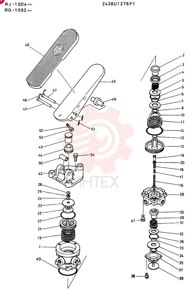 VALVE 2436U1376F1