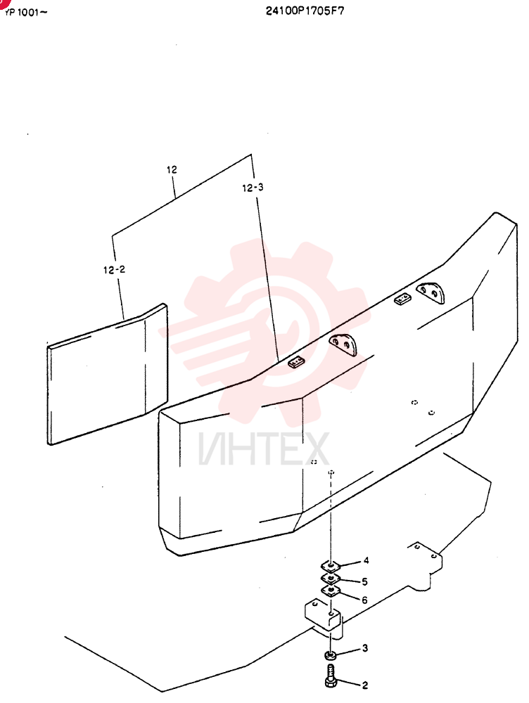 COUNTER-WEIGHT ASSV 24100P1705F7