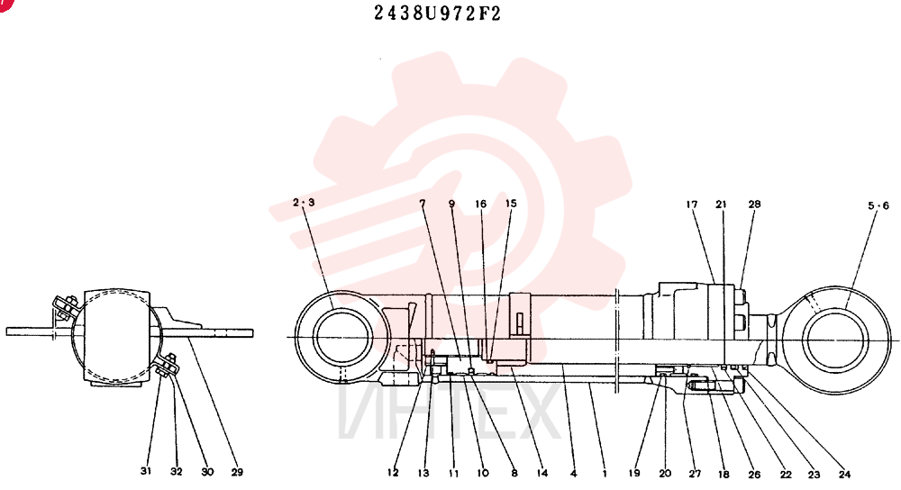 CYLINDER 2438U972F2