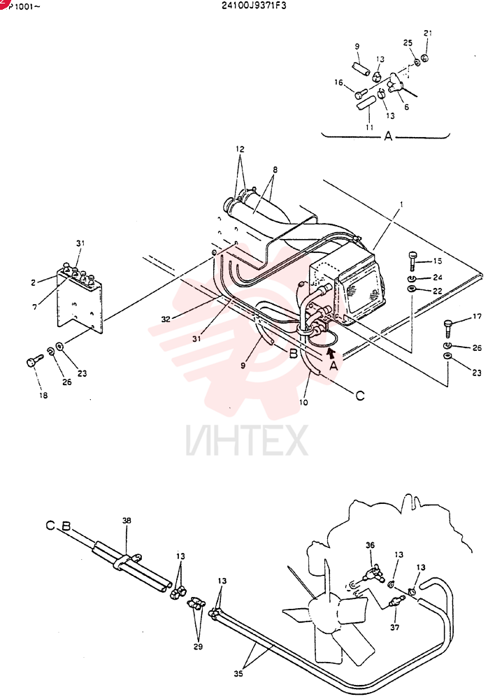 HEATER & DEFROSTER 24100J9371F3