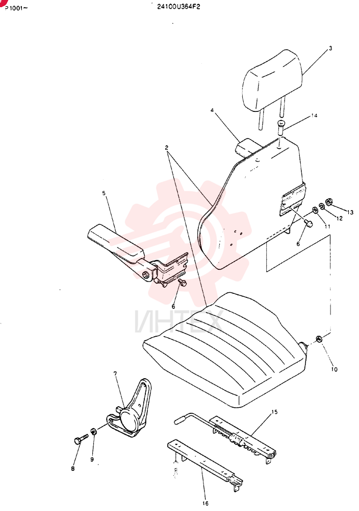 SEAT 24100U364F2