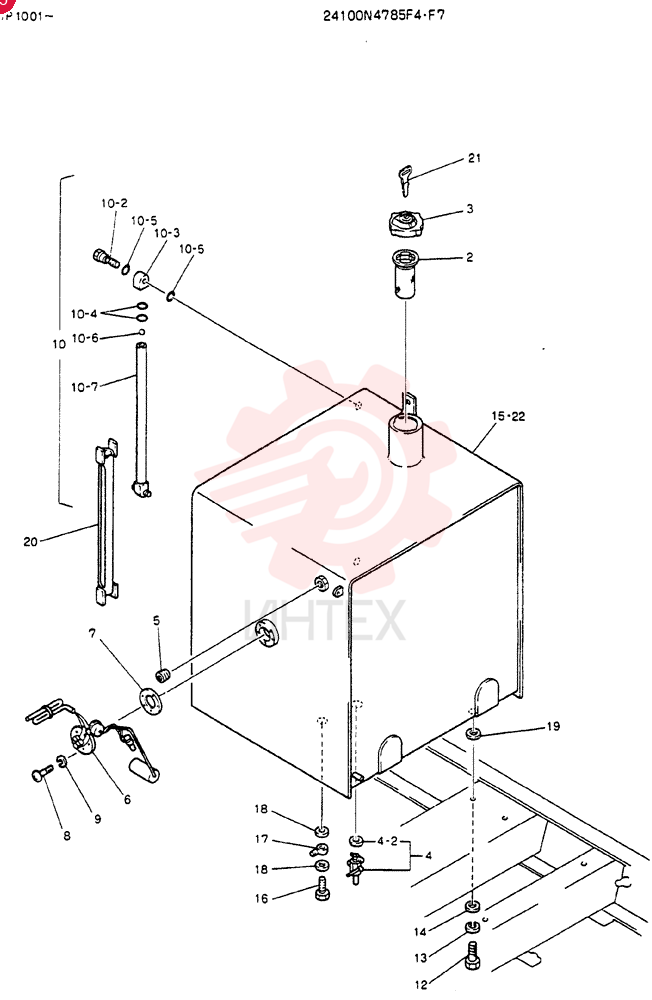 TANK ASSY, FUEL 24100N4785F4