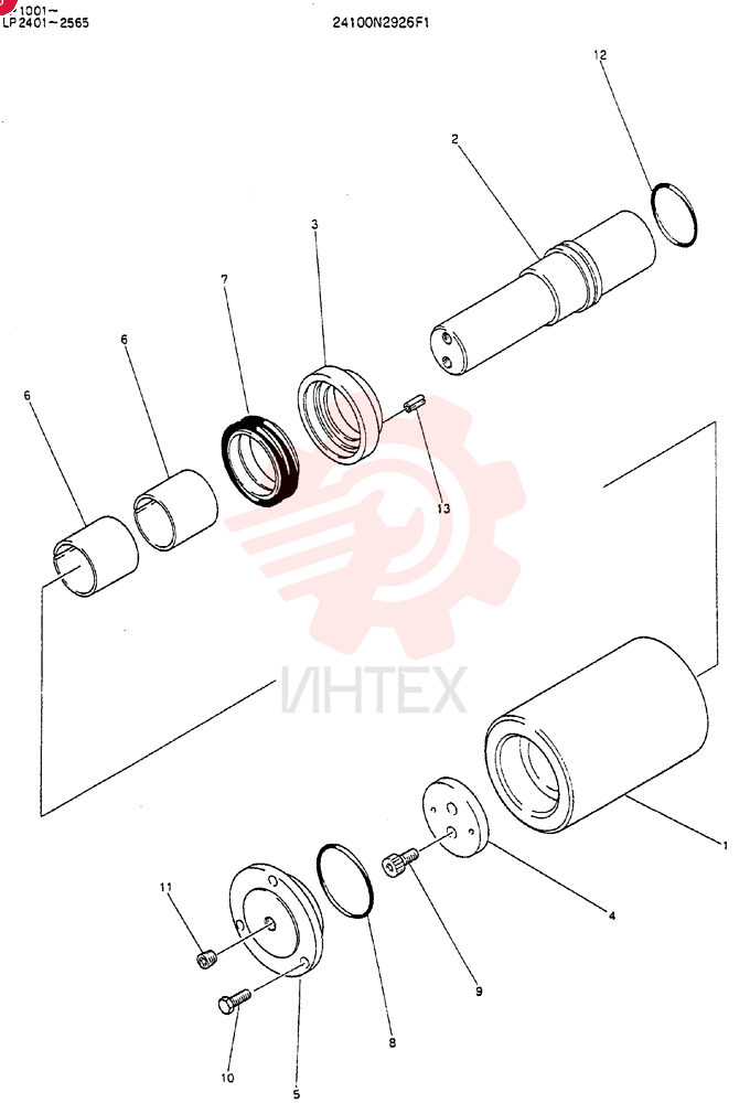 TRACK ROLLER 24100N2926F1